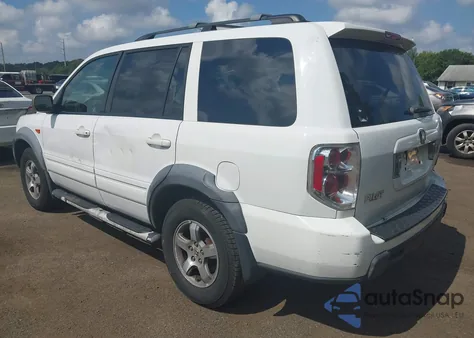 2006 Honda Pilot Ex-L из США, поврежденный, VIN 2HKYF18526H561657